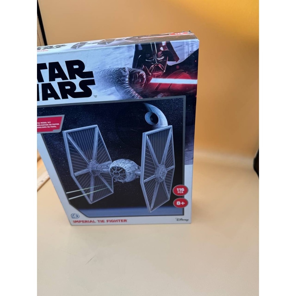 Star Wars Imperial Tie Fighter 3D Model Kit 116 Pieces 4D Cityscape Disney/Lucas